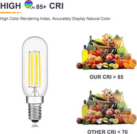 E12 4W Filament 12V AC/DC Candelabra and Small Base Package Low Voltage LED Light Bulbs Dimmable Energy Saving Light Bulb