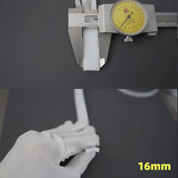 SC02 Milky White Silicone LED Channel Diffuser Recessed Flexible Tube Cover 16.4ft/5M Roll