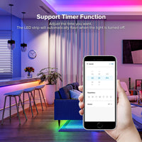 SP530E Smart Wi-Fi and Bluetooth RGB Addressable LED Controller Compatible with Alexa and Google Assistant, Support WS2811, WS2812B, WS2815, SK6812 and More