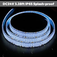 SL14 Dotted DC24V 365 nm High-Intensity UV 1M Double-Row 480 LED 22W Strip Light for Resin Curing, Fluorescence, Inspection LED Strip Lights Low Voltage Tape Light