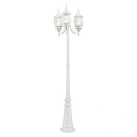 7710-13 Frontenac Medium Base 3 Light Bulb Socket Outdoor 3 Head Post 84