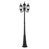 7710-14 Frontenac Medium Base 3 Light Bulb Socket Outdoor 3 Head Post 84