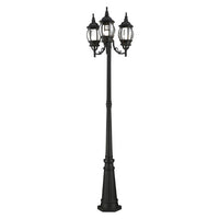 7710-14 Frontenac Medium Base 3 Light Bulb Socket Outdoor 3 Head Post 84