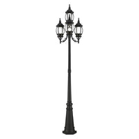 7711-14 Frontenac Medium Base 4 Light Bulb Socket Outdoor 4 Head Post 93