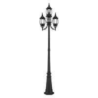 7711-14 Frontenac Medium Base 4 Light Bulb Socket Outdoor 4 Head Post 93