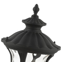 7848-14 Oxford Medium Base 1 Light Bulb Socket Small Outdoor Post Top Lantern 15.5