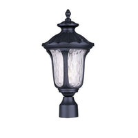 7855-14 Oxford Medium Base 1 Light Bulb Socket Medium Outdoor Post Top Lantern 19