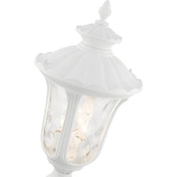 7859-13 Oxford Candelabra Base 3 Light Bulb Socket Large Outdoor Post Top Lantern 22