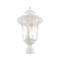 7859-13 Oxford Candelabra Base 3 Light Bulb Socket Large Outdoor Post Top Lantern 22