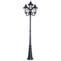 7869-14 Oxford Medium Base 4 Light Bulb Socket Outdoor 4 Head Post 93