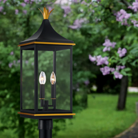 Simpson 3 Light Outdoor Post Light 10