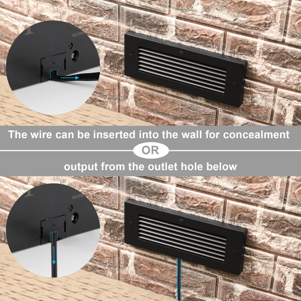STLA02 RGBCW Low Voltage Grilled Step Lights Package | Outdoor Deck Lights