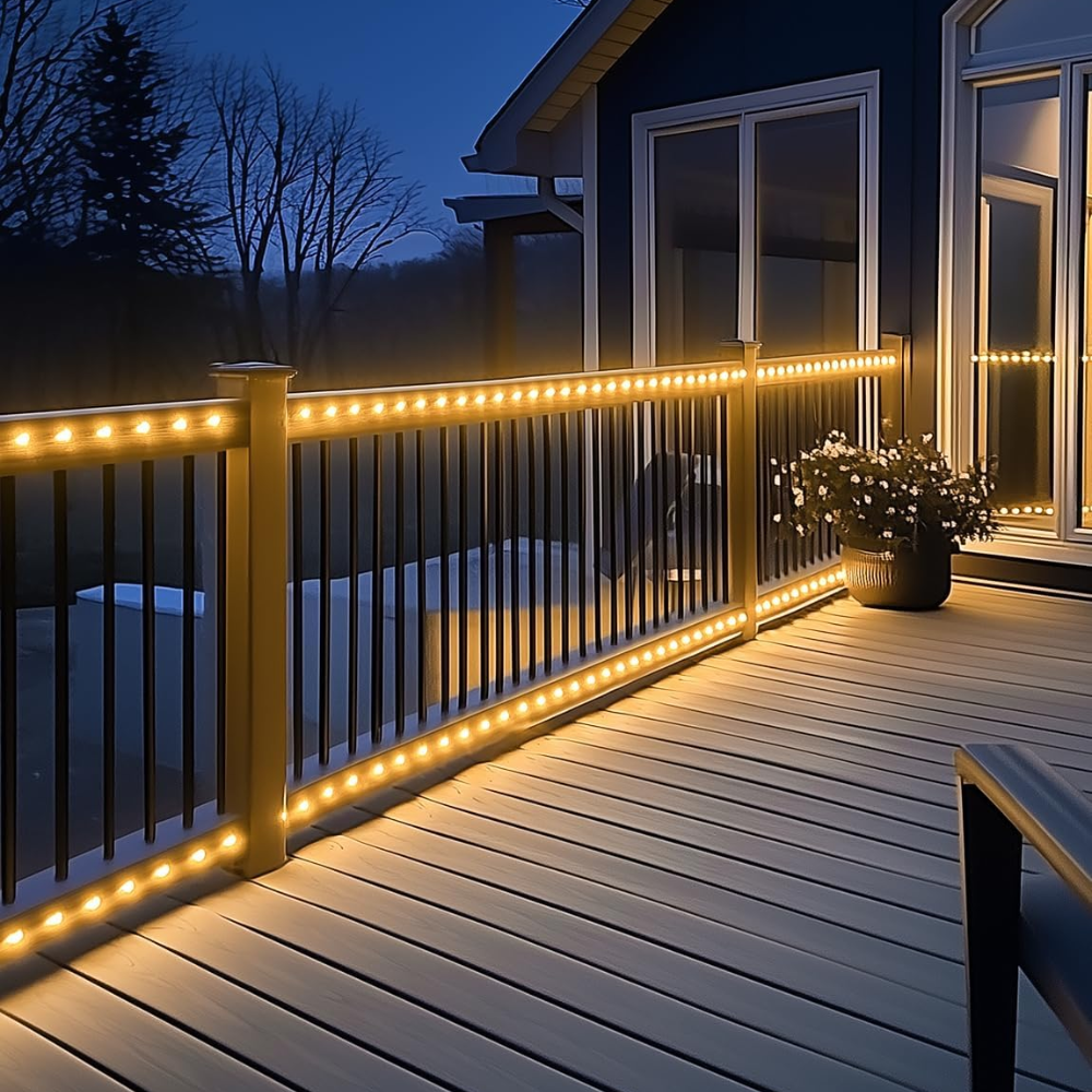 Doted Led SLNR17 Dotted Neon RGBIC+CCT LED Strip Light 110V IP65 Outdoor Rated D