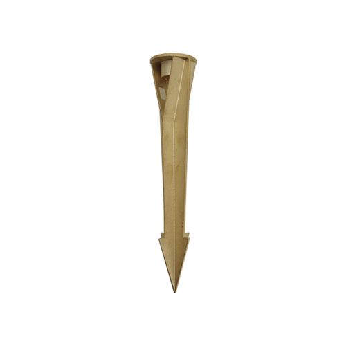 PS4 Heavy Duty Brass Spike for Landscape Lighting Fixtures (A01B)