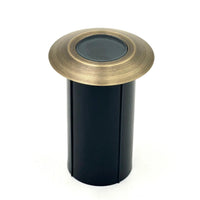 Mortirolo Brass / Stainless Steel In-Ground Well Light Low Voltage Outdoor Lighting