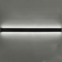 AP69D Up and Down Rectangular Rail 8 ft Aluminum Channel 10 Pack LED Strip Light Housing