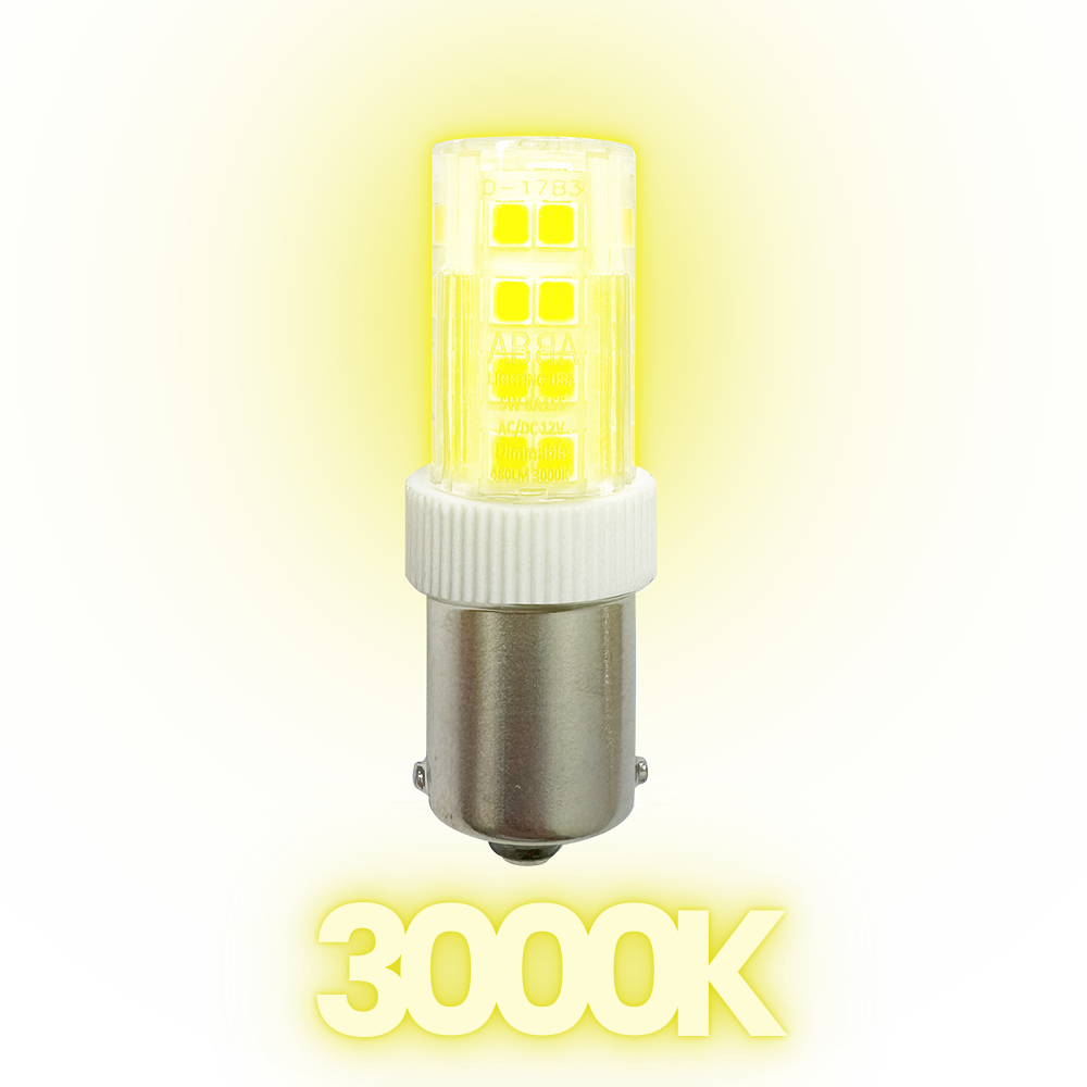 bayonet grow light bulb BA15S 5W Bayonet Style LED Capsule 12V Low Voltage Energy Efficient 1156  Light Bulb