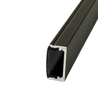 BN252 Rectangular Surface Mounted 8 ft Aluminum Channel 10 Pack for 0.43