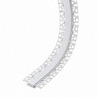 BN5616 Plaster In 8 ft Bendable Aluminum Channel 2.04