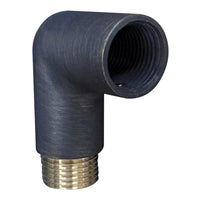 Outdoor Landscape Lighting LED 12V Low Voltage BRL2 - Brass 90° Coupling Accessory Extension for Post/Path Light Fixtures