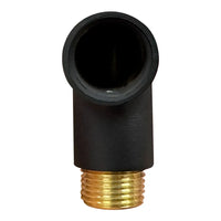 Outdoor Landscape Lighting LED 12V Low Voltage BRL2 - Brass 90° Coupling Accessory Extension for Post/Path Light Fixtures