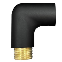 Outdoor Landscape Lighting LED 12V Low Voltage BRL2 - Brass 90° Coupling Accessory Extension for Post/Path Light Fixtures Black Brass