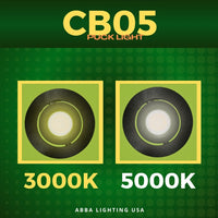 Outdoor Landscape Lighting LED 12V Low Voltage CB05 4x/8x/12x Package 1.5W DC12V Low Voltage Round LED Cast Aluminum Recessed Cabinet Light Down Lighting Fixture 3000K or 5000K