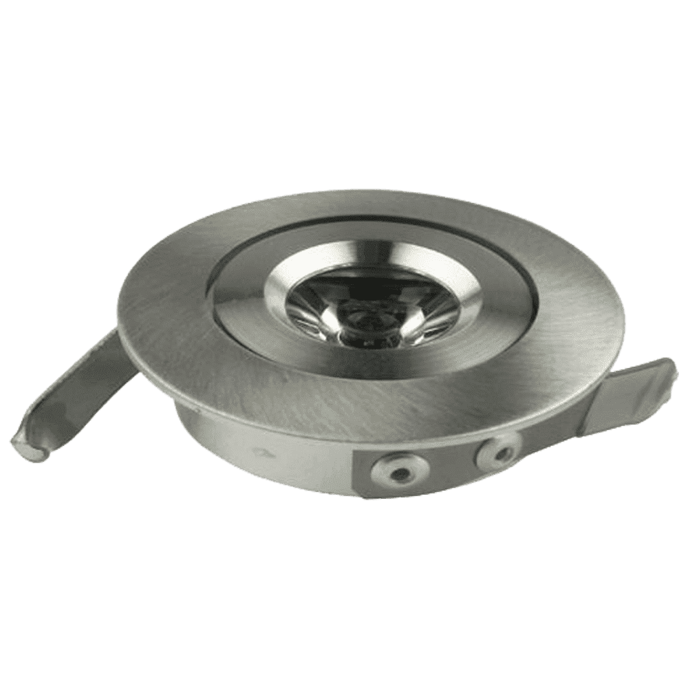 CB05 Round LED Dimmable Cast Aluminum Recessed Cabinet Light Down Lighting Fixture.
