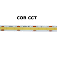 SLD07 Dotless Linear LED Tunable CCT (2700K-6500K) 3.63W/ft for 5mm and 4.5W/ft for 10mm COB Strip Lights Low Voltage DC24V Tape Light