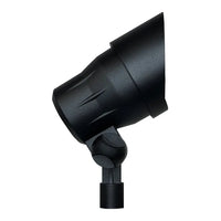 CD45 Foco de punto mono para exteriores con luz LED direccional hacia arriba negra