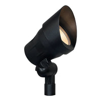CD45 Foco de punto mono para exteriores con luz LED direccional hacia arriba negra
