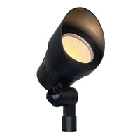 CD45 Foco de punto mono para exteriores con luz LED direccional hacia arriba negra