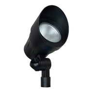 CD45 Black 3000K Warm White Integrated LED 12V Low Voltage Directional Up Light Outdoor Aluminum Spotlight