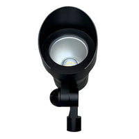 CD45 Foco de punto mono para exteriores con luz LED direccional hacia arriba negra