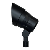 CD45 Foco de punto mono para exteriores con luz LED direccional hacia arriba negra