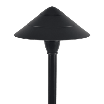 CDPA65 3W 12V Mushroom LED Path Light Beaded Swivel Hat Landscape Fixture - Kings Outdoor Lighting
