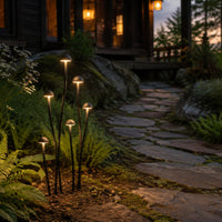 Outdoor Landscape Lighting LED 12V Low Voltage CDPA71 12V Mushroom Aluminum 3000K Warm White Integrated LED 12V Low Voltage Path Light