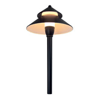 CDPA77 3W 12V-24V AC/DC Low Voltage Two-Tier Mushroom Hat 5CCT Integrated LED Aluminum Path Light