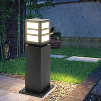 Outdoor Landscape Lighting LED 12V Low Voltage CPLA17 120V Line Voltage E26 Socket 60W Modern Outdoor Bollard Light IP65 Outdoor Rated