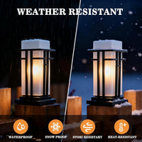 Outdoor Landscape Lighting LED 12V Low Voltage CPLA18 High Voltage Outdoor Matte Glass Lamp Post Lantern