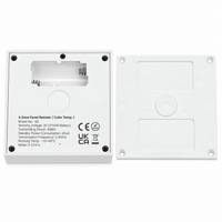 MiBoxer RGB/RGBW Montado en la Pared Smart Panel Control Remoto Inalámbrico 4 Zonas 2.4G RF