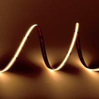 SLD04 16ft/32ft/82ft Dotless Single Color Linear 8mm 3.4W/ft / 4.5W/ft 10mm LED Strip Lights Low Voltage FCOB DC24V Tape Light