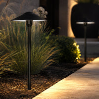 DL03 12V AC/DC Aluminum Low Voltage Landscape Lighting Mushroom Path Light G4 Socket