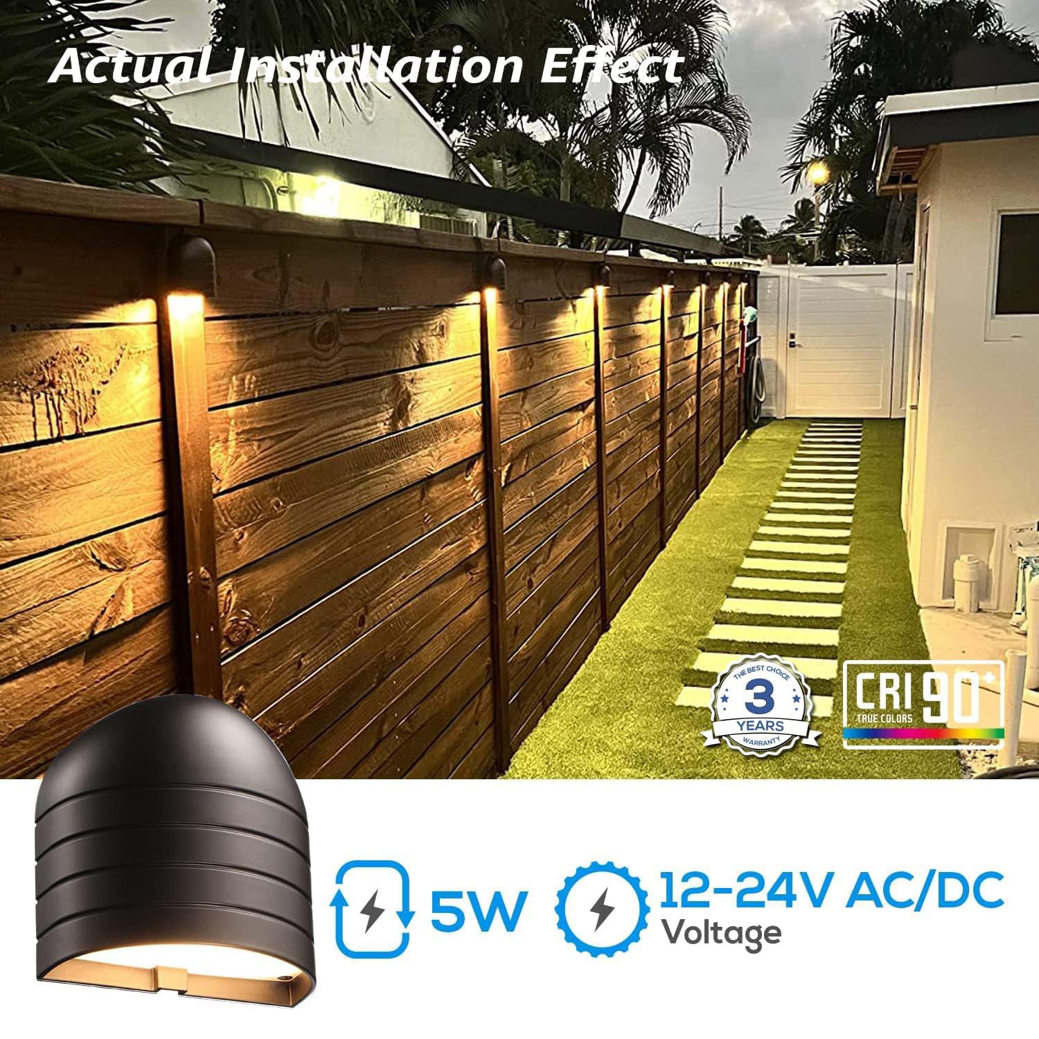 Malibu Low Voltage Landscape Lighting Kit – 12V Outdoor Pathway Lights, 10 Halogen Spot Lights
