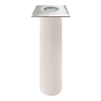 Outdoor Landscape Lighting LED 12V Low Voltage DMS52 4x/8x/12x Package 3W COB 12V Low Voltage LED Square Top Stainless Steel Waterproof In-Ground Landscape Well Light 3000K/5000K