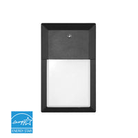 Mini Wall Pack LED Light 5CCT Selectable 15.8W 1600LM Line Voltage 120V AC IP65 Waterproof