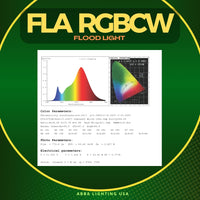 Outdoor Landscape Lighting LED 12V Low Voltage FLARGBCW20 12V Low Voltage 20W RGBCW Outdoor LED Landscape Lighting Bronze Aluminum Floodlight