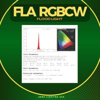 Outdoor Landscape Lighting LED 12V Low Voltage FLARGBCW20 12V Low Voltage 20W RGBCW Outdoor LED Landscape Lighting Bronze Aluminum Floodlight