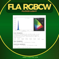 Outdoor Landscape Lighting LED 12V Low Voltage FLARGBCW20 12V Low Voltage 20W RGBCW Outdoor LED Landscape Lighting Bronze Aluminum Floodlight