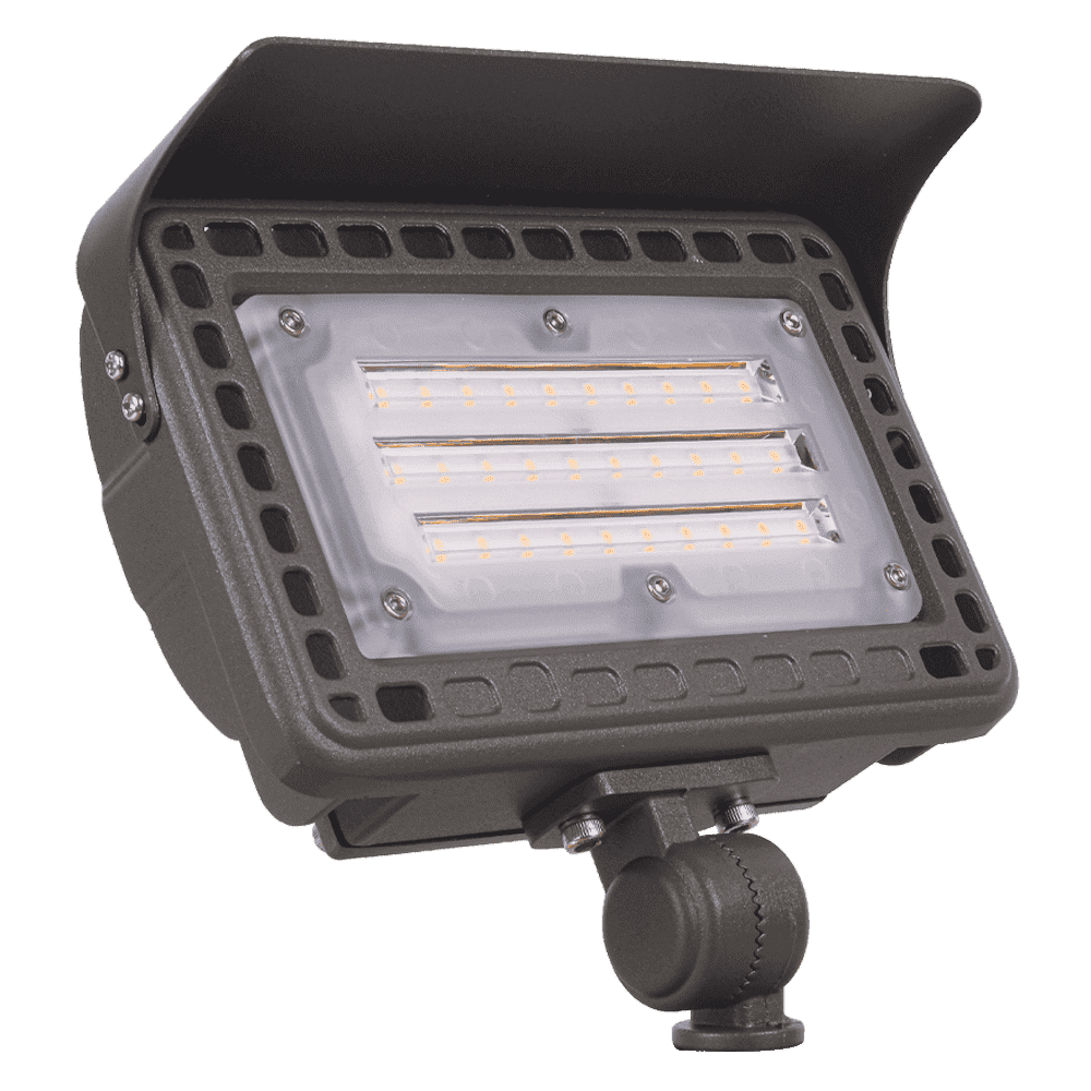 FLA40 Aluminum 40W Outdoor LED Low Voltage Landscape Lighting Flood Light - Kings Outdoor Lighting